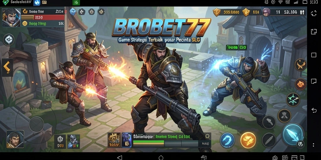 Tampilan grafis dan gameplay menarik dari BROBET77.