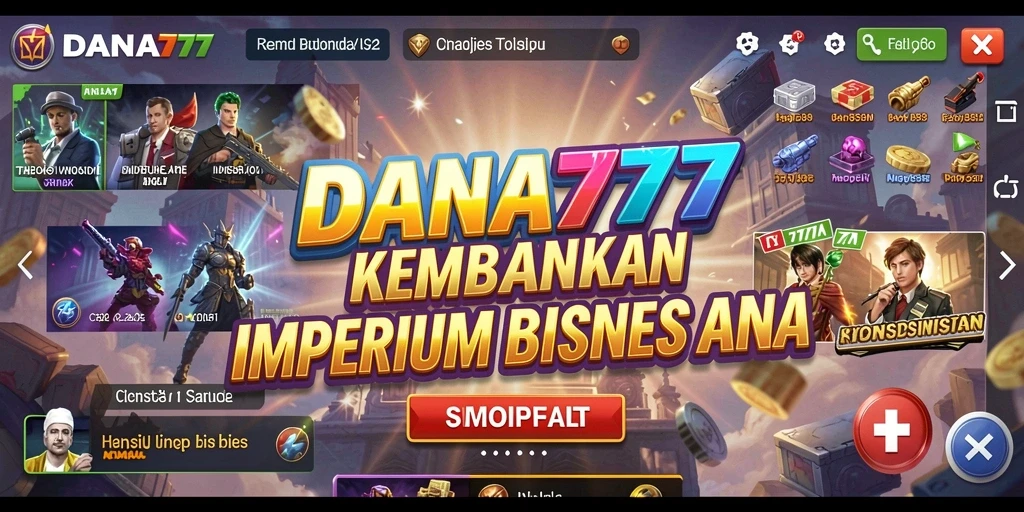 Screenshot dari gameplay <strong>DANA777</strong> dengan elemen strategis Tycoon.