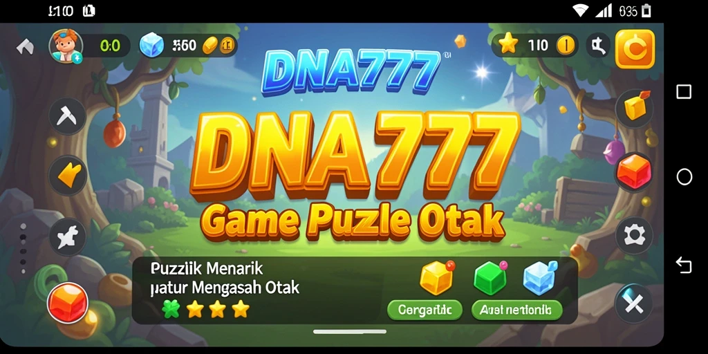 Screenshot gameplay dari <strong>DNA777</strong> yang menunjukkan keseruan memecahkan teka-teki.