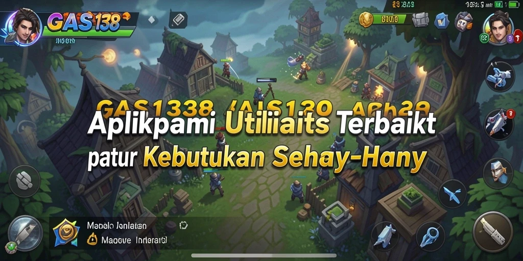 Antarmuka GAS138 yang menunjukkan alat utilitas yang berguna.