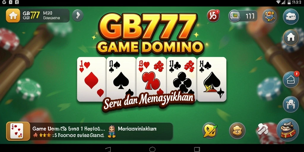 Tampilan gameplay seru dan menantang di GB777.