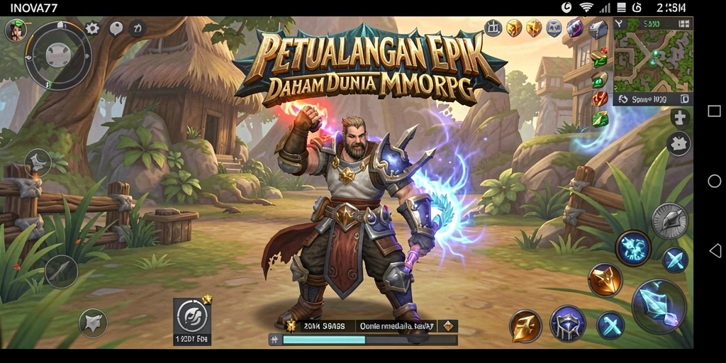 Gameplay seru dan menakjubkan dalam dunia MMORPG INOVA77.