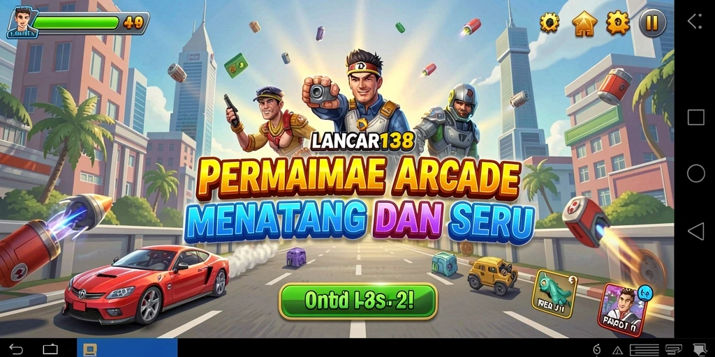 Tangkapan layar menunjukkan gameplay seru dalam LANCAR138.