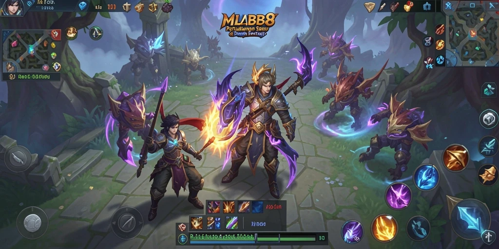 Tampilan gameplay petualangan yang seru dan menantang di MLBB8.