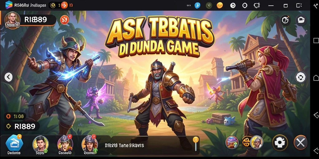 Tangkapan layar gameplay seru dari RI889 yang menunjukkan aksi mendebarkan.
