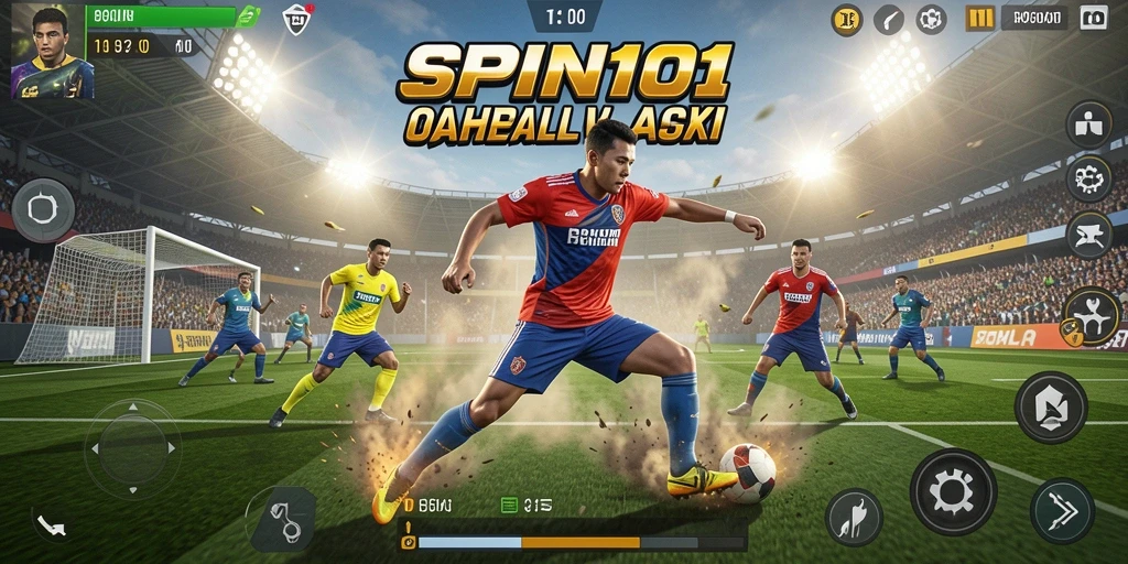 Tampilan gameplay menarik dari SPIN101 yang penuh aksi.