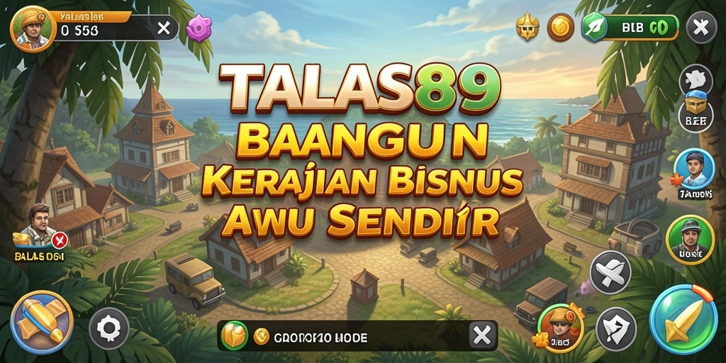 Screenshot TALAS89 menampilkan momen seru dalam pengelolaan bisnis Tycoon.