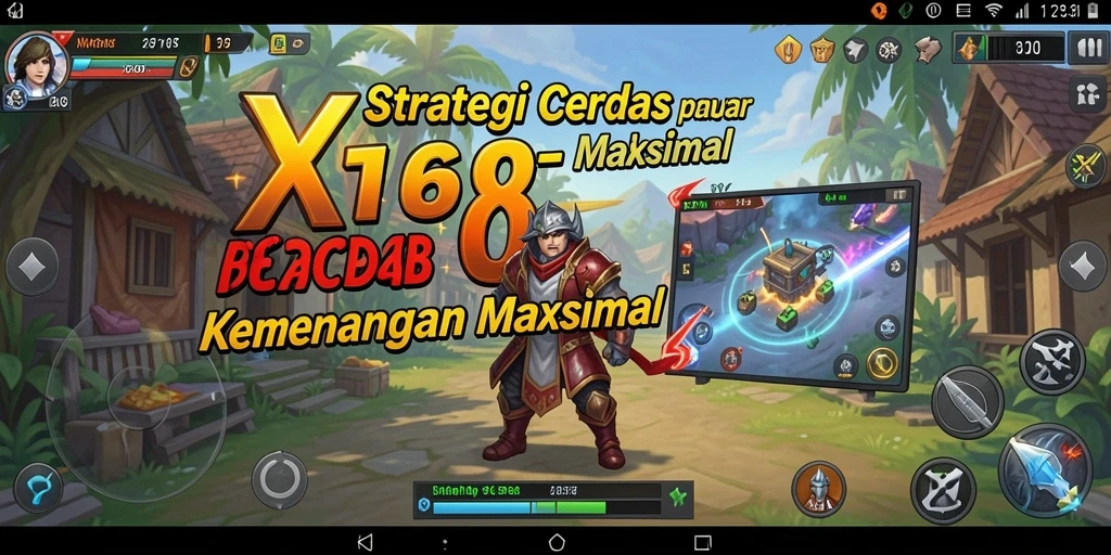 Gameplay seru dan dinamis dalam X168, strategi menentukan kemenangan.
